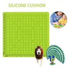 Детский развивающий силиконовый коврик для рисования геометрическая фигура копия DIY Дизайн коврик 3D ручка инструменты для рисования