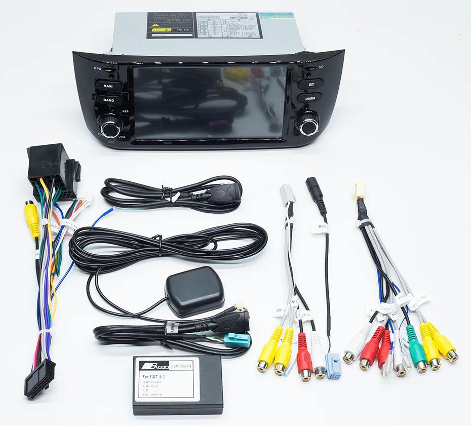 Perfect 4G+64G PX5 HD Android 9 Car DVD Player for FIAT Punto 199 310 / Linea 323 2012 2013 2014 2015 2016 Radio GPS WiFi TPMS USB SD 18