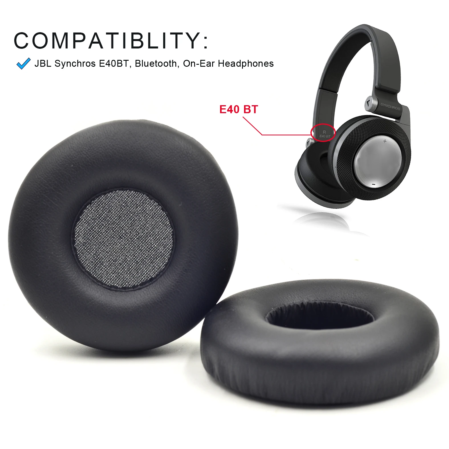 Defean交換パッドフープjbl synchros E40BT bt bluetoothヘッドフォン _ - AliExpress Mobile