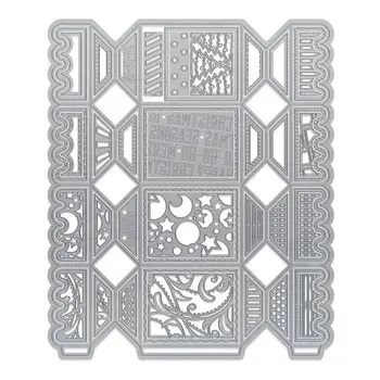 

Metal cutting dies Christmas Candy box cut mold Scrapbook paper craft knife mould blade punch stencils