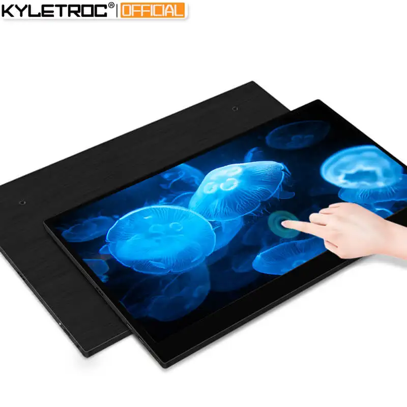 Портативный сенсорный экран KYLETROC 14 дюймов ультратонкий IPS ЖК-дисплей с HDMI Type C для
