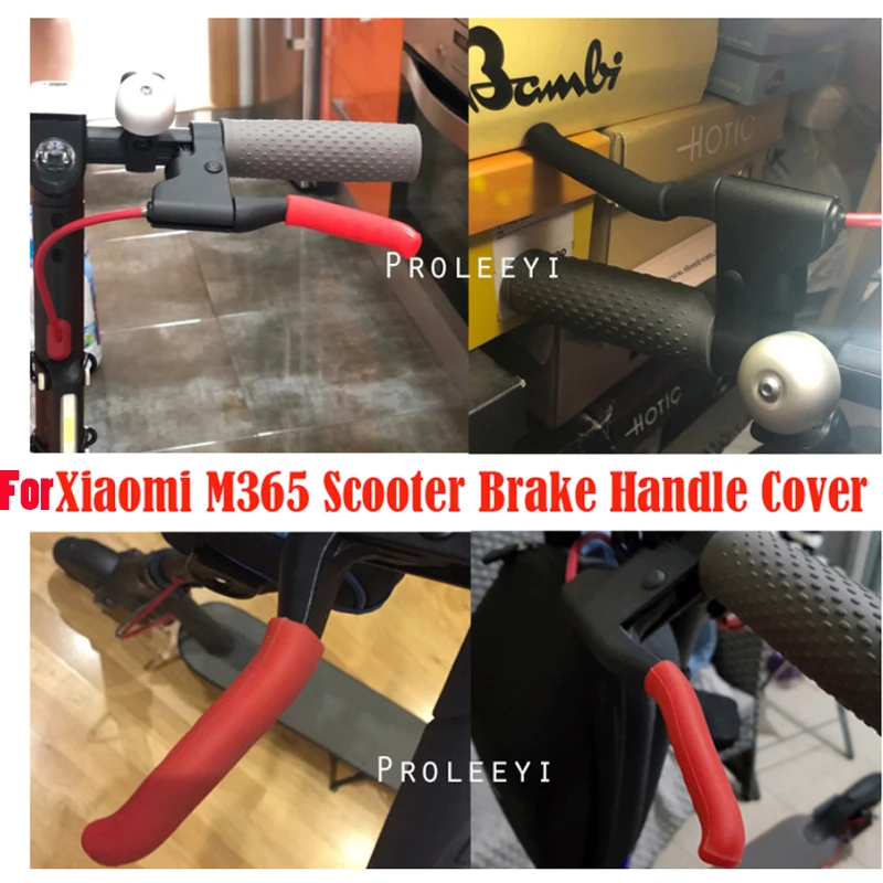 Electric Scooter Brake Handle Cover Bike Brakes Silicone Sleeve Anti slip For Xiaomi Mijia M365
