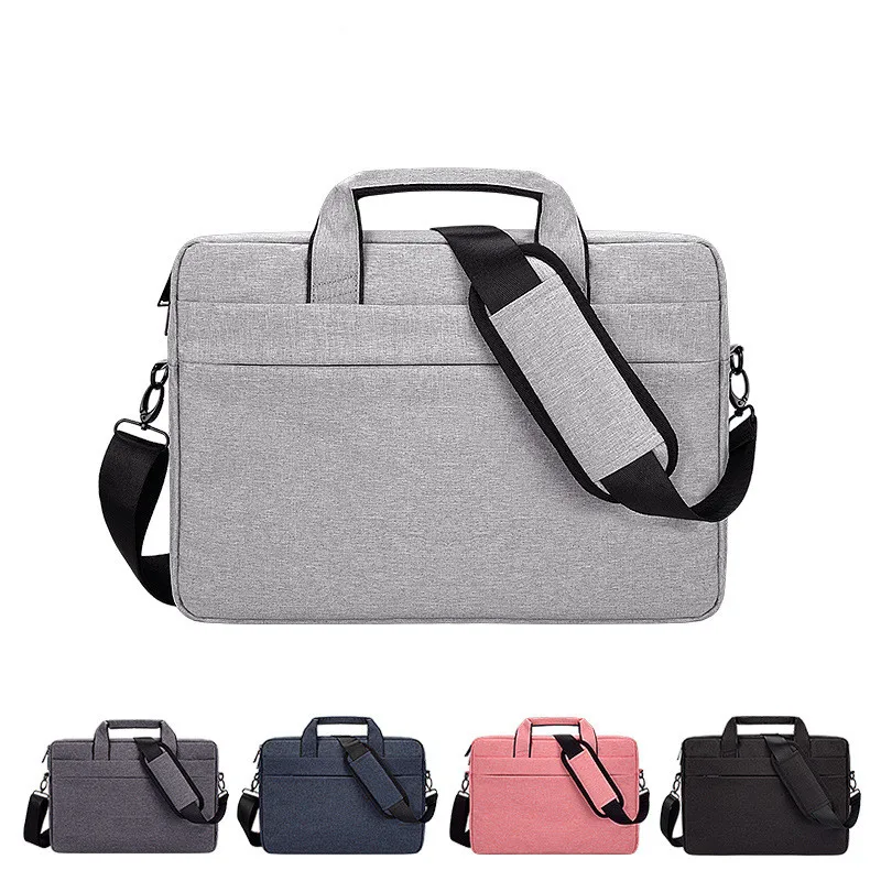 

Men's Women's Laptop Bag Briefcase Shoulder Crossbody Tote Seismic Waterproof Office Travel BusinessCell Phone Storage Pouch