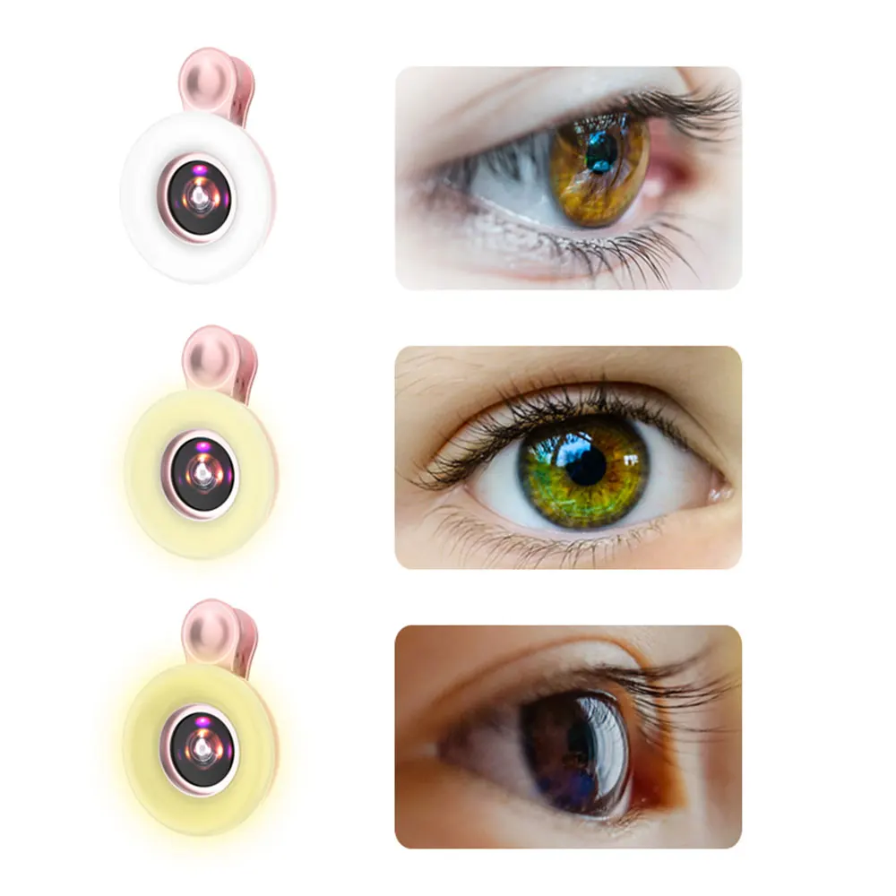 

Selfie LED Ring Flash Telephone Portable LED Mobile Phone Light Clip Lamp