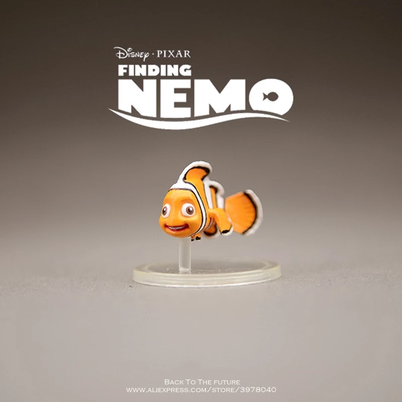 Disney Find Nemo Белый Кит 4 5 см мини ПВХ фигурка кукла коллекция аниме игрушка модель