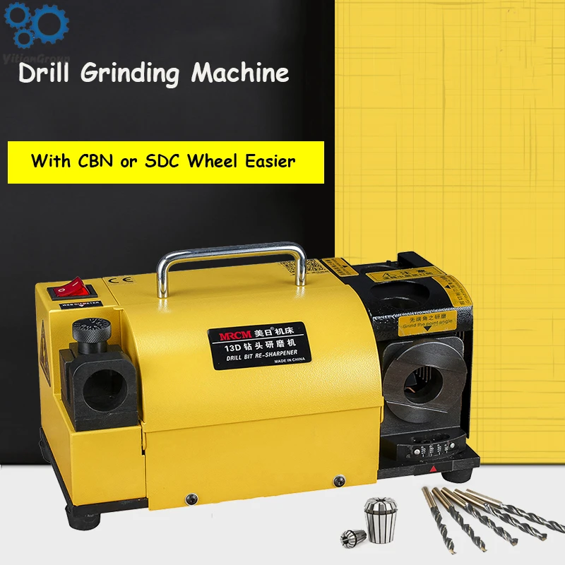 

220V US Japan Grinding Machine Drill Grinder Full-automatic Grinding Drill Artifa with CBN or SDC Wheel Easier Operation