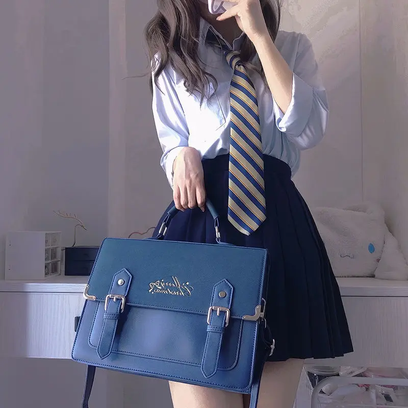2022 Lolita bag Japanese school Uniforms Cute Ita bag Lolita JK SchoolBag for college Student Women Handbag Anime Shoulder Bag