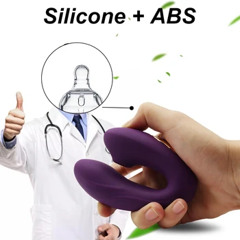 Clitoral Sucking Vibrator Heating Mode 2In1 Dildo Clit Sucker Clitoris Nipple Stimulation Remote G spot Adult Sex Toys for Women 6