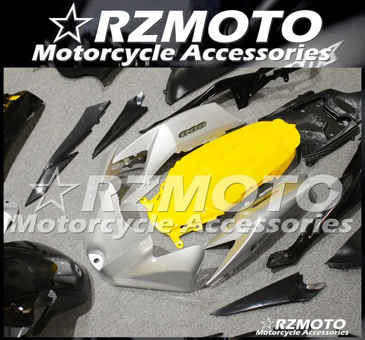 ABS мотоцикл обтекатель комплект для SUZUKI GSXR600 750 K8 2008-2010 год кузов литья под давлением Магазин № 1141