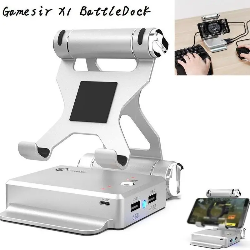 GameSir X1 BattleDock конвертер контроллер Стенд док-телефон мобильный для AoV игры легенды портативный для FPS держатель K9T4