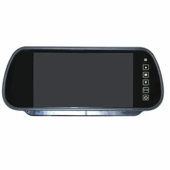 

Newest 7inch LCD Car Rear View Backup Mirror Monitor+Wire Reverse IR Camera System Kit Brand New And High Quality