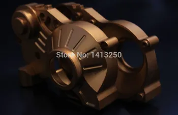 

CNC Alloy Gear Box Fit for 1/5 HPI ROVAN ROFUN KM GTB TS BAJA Parts
