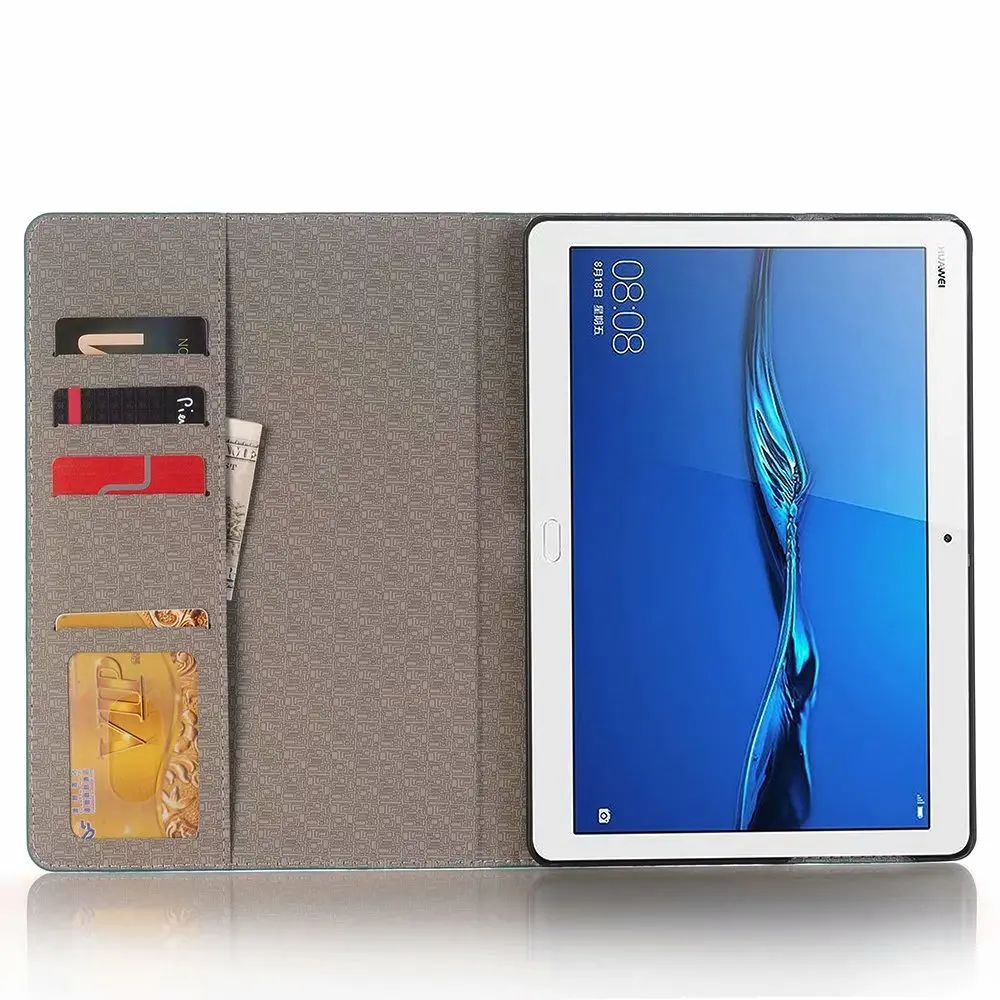 Luxury Crocodile Coque for Huawei MediaPad T3 10 AGS-L09-L03 W09 9.6'' Case PU Leather Card Slot For Honor Play Pad 2 9.6 Cover (4)