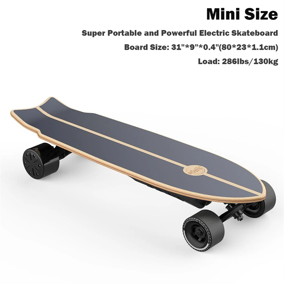 TeamGee H20Mini Electric Skateboard Mini Electric Skate Board DIY Adults Electric Skateboards Hoverboard 38KMH 4 Wheels Scoter