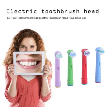 

4pcs Replacement Children kids Brush Heads Electric Oral， High Precision， Toothbrush Replacement Head