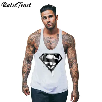 

New regatas vest fitness bodybuilding&workout world of tank tops cotton clothing undershirt Plus Size Loose musculation gyms