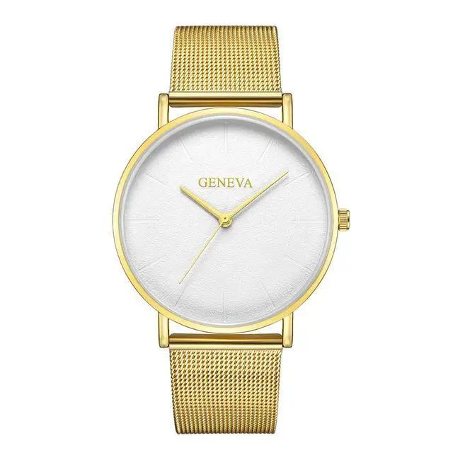 Women's Watch Rose gold Women's Watch 2020 women mesh belt ultra-thin fashion relojes para mujer luxury wristwatches reloj mujer F