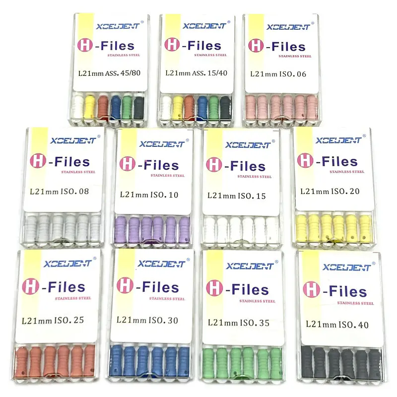 Стоматологические файлы для зубного канала 21 мм|Стомотологические сверла и