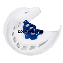 Передний x-тормозной диск крышка защита для YAMAHA YZ250F YZ450F-18 YZ250FX-18 YZ450FX-18 MX Мотокросс крест