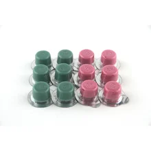 4 шт. Стоматологическая отбеливающая Полировка для зубов отбеливатель мята и хлопок конфеты ароматизаторы белая улыбка полировка зубов паста