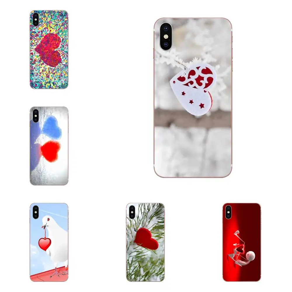 

TPU Print Cover Case Heart Snow Love Winter For Sony Xperia Z Z1 Z2 Z3 Z4 Z5 compact Mini M2 M4 M5 T3 E3 E5 XA XA1 XZ Premium