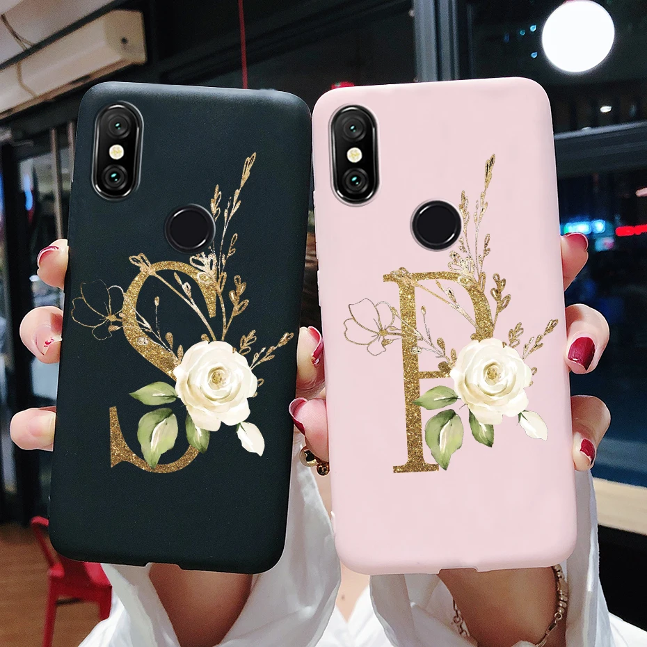 Funda Para Xiaomi Mi A2 A 2 Lite A1 A 1 MiA2 MiA1 Letras Bonitas TPU 