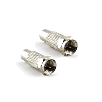 

Ruitroliker 2PCS F Plug Female Adapter F Type Male Plug Coax to RCA Female Jack RF Video TV Connector for Atari 2600