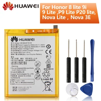 

Original Replacement Phone Battery For Huawei Honor 8 lite 9i 9 Lite P9 Lite Nova Lite Nova 3E GT3 HB366481ECW Battery 3000mAh