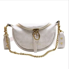 Женские сумки, сумки через плечо, новинка, роскошная модная сумка из искусственной кожи с цепочкой, сумка-мессенджер, сумка-хобо