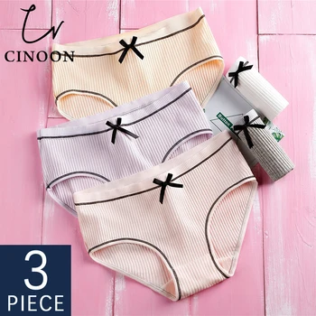 

CINOON Women Panties Cotton Sexy Lingerie Female Underwear Seamles Comfortable Fashion Women'S Woman Panties Plus Size