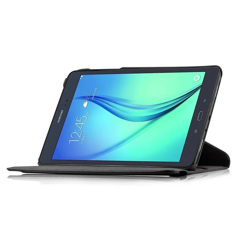 Для Samsung Galaxy Tab A 9 7 чехол для SM T550 T555 T551 P550 P555 360 градусов вращающийся кожаный смарт