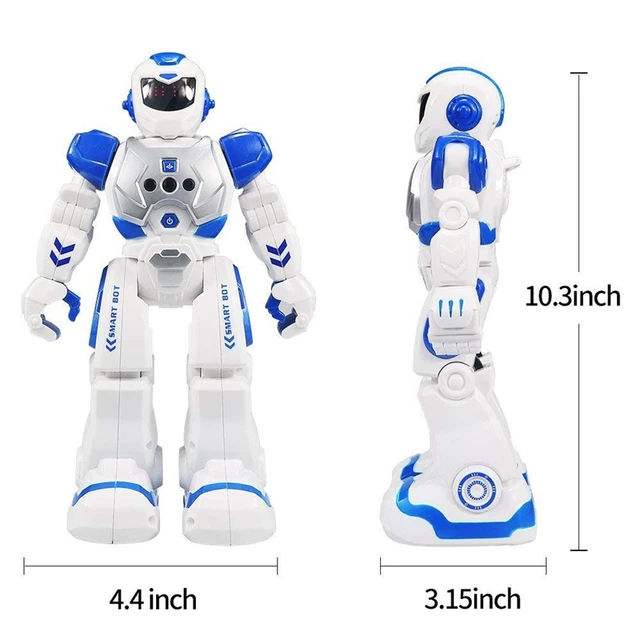 Remote Control Robot For Kids Intelligent Programmable Robot With Infrared Controller Toys,Dancing,Singing,Led Eyes,Gesture Sens 2