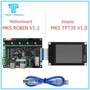 

3D printer STM32 MKS Robin Nano board V1.2 Hardware open source Marlin2.0 Support with 3.5 inch touch screen sapphire pro bluer