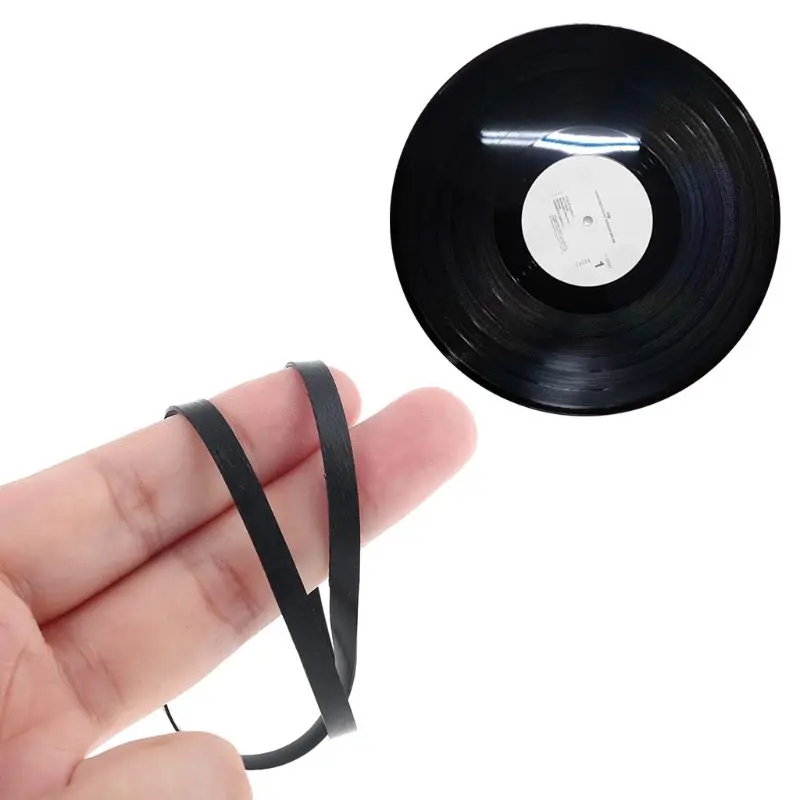 Cassette Tape Belt 20Pcs/bag 5mm Wide Universal Assorted Recorder Repair Rubber Belt 110-145mm Mix Cassette Tape Machine Belts for DVD Walkman