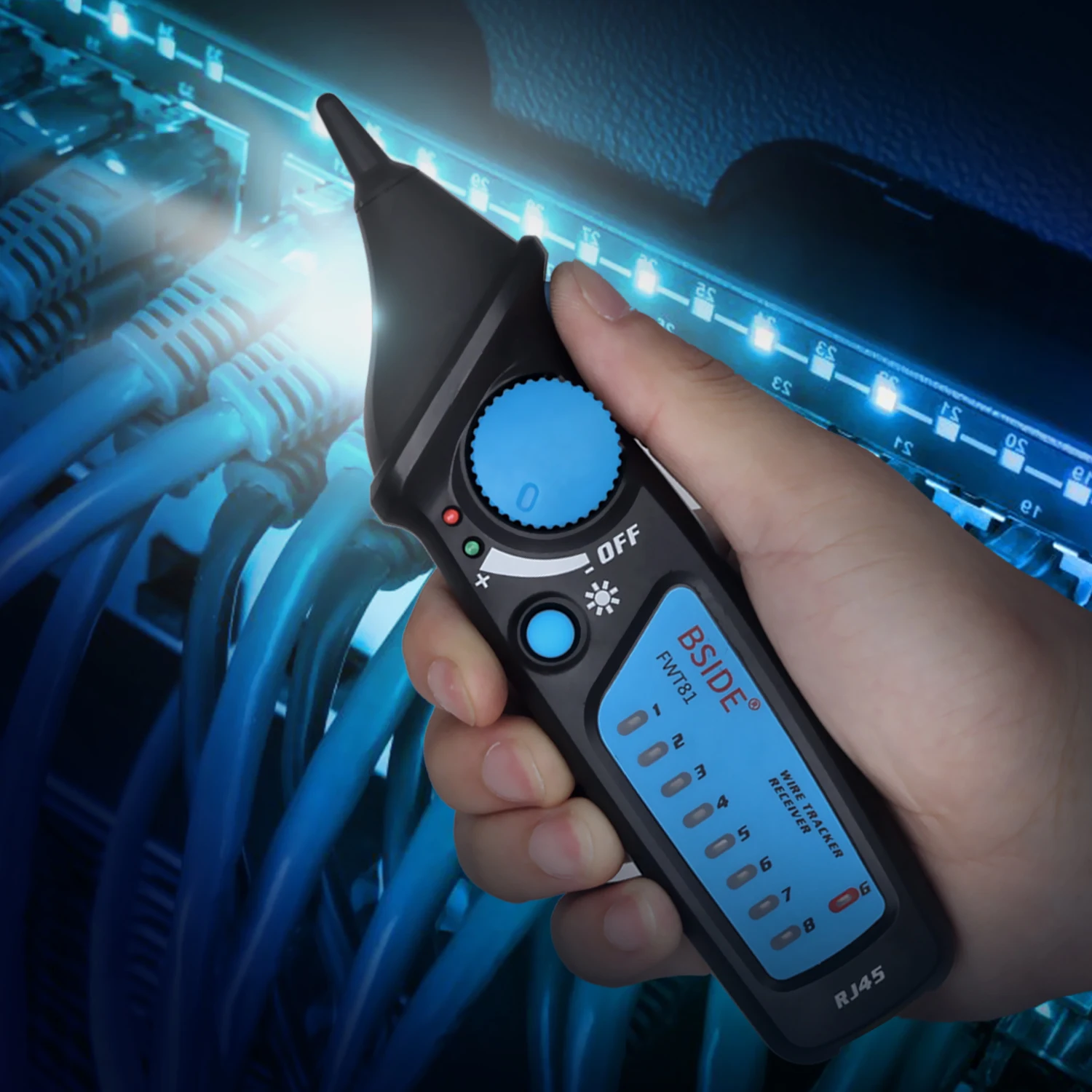 Cable Tracker Network Telephone line Detector wire finder wiring Wires Trace bre