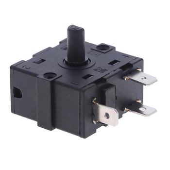 

Electric Room Heater 3Pin 5Pin Rotary Switch Selector AC 250V 16A
