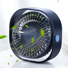 Smartdevil ventilador de mesa usb portátil com refrigeração 3 velocidades pessoal com rotação 360 ângulo ajustável para escritório viagem doméstica