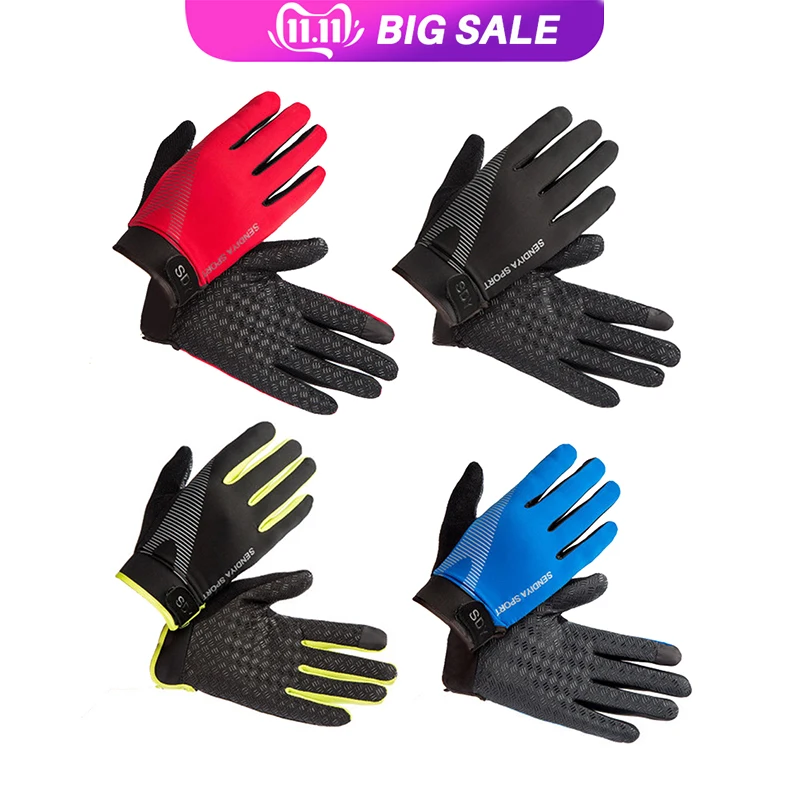 

Running cycling gloves breathable touch screen gloves anti-skid fitness outdoor sports all refer to male female general gloves