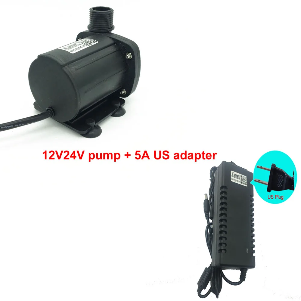 SR1000B3 DC насос высокого давления с контроллер 12V Рокарий 24V Rushless водяной насос с контроллером 1800-3000L/ч