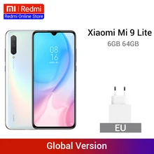 Скидка 1200 руб Промокод: newyear1200 Глобальная версия Xiaomi Mi 9 Lite, 6 ГБ, 64 ГБ, восьмиядерный смартфон Snapdragon 710, 48мп, тройная камера 32 МП, фронтальная камера 4030 мАч, NFC