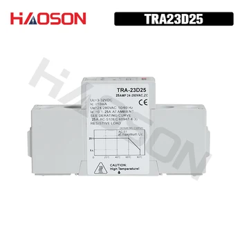 

TRA23D25 25A Mini Smart Auto Solid State Relay Module DC to AC 3V 3.3V 5V 12V 24VDC In Out 24-280VAC Voltage SSR Relay Board