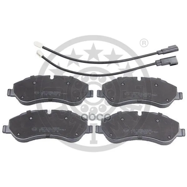 Колодки Тормозные Ford Transit 14-/Custom 12- Передние Optimal 12588 Optimal арт. 12588