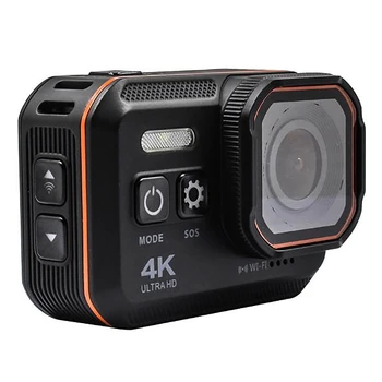 

Multifunctional 4K SOS WiFi Flashlight WDR Record Waterproof Outdoor Sport Vlog HD Camera Video Recorder Camcorder With