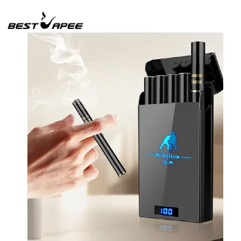 

Vape Pod Starter Kit ceramic coil pod LED power indicating System 180mAh battery Vape Pen Electronic Cigarette Kit VS w01 kit