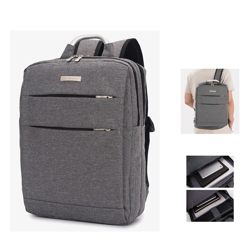 

Cross Border for Customizable-15.6-Inch Laptop Hand Computer Bag Men's Business Casual Backpack Wholesale