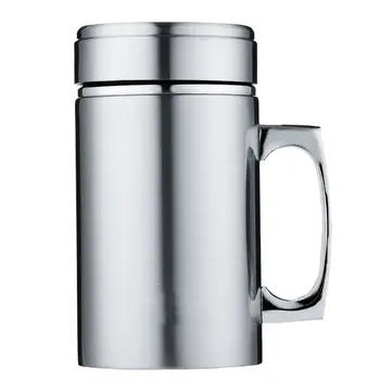 

Stainless Steel Thermos Mug Men and Women Office Tea Cup with Handle with Mug Hydro Flask Insulated Cup Thermos Insulated Cups