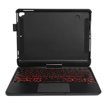 

protect cover for kindle paperwhite 360 degree Rotating Case+7 Colors Backlit Wireless Bluetooth Keyboard for iPad Air2 Pro 9.7