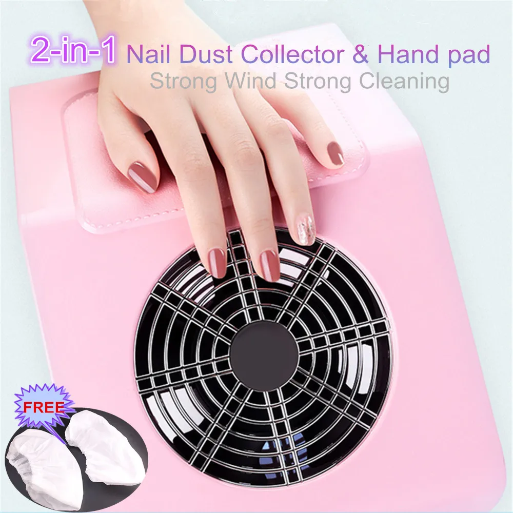 Preise Pro Nagel Staub Saug Staub Collector Fan Staubsauger Maniküre Maschine Werkzeuge Staub Sammeln Tasche Nail art Maniküre Salon Werkzeuge