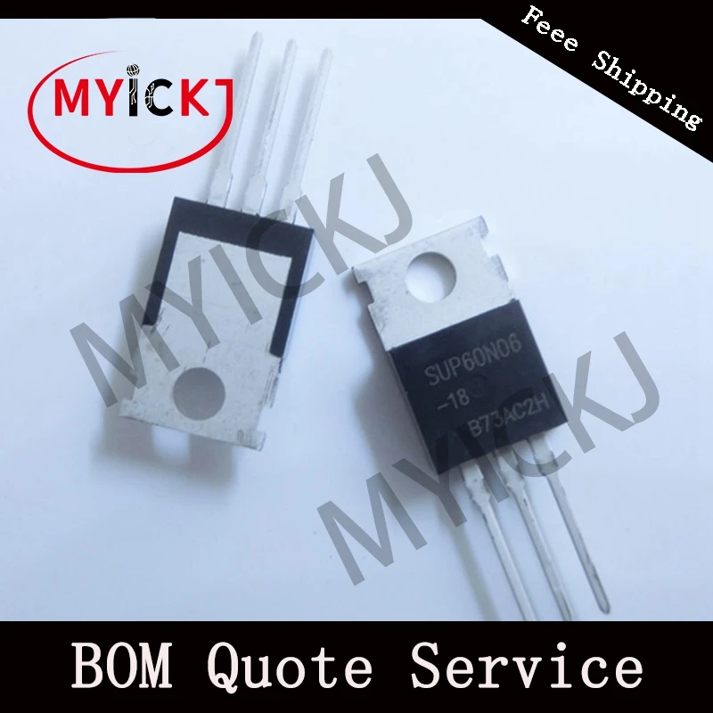10 шт. SUP60N06-18-220 n-канальный 60-V(D-S), 175C MOSFET IC чип