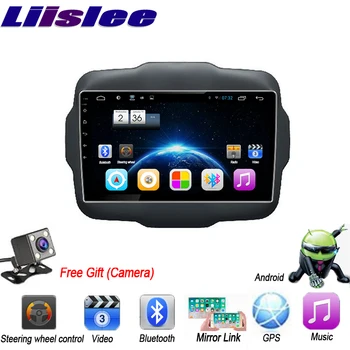 

For Jeep Renegade 2016~2017 2din Autoradio Big screen Bluetooth Android Head Unit 9" GPS Navigation Car Multimidia Player